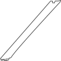 View Windshield Molding (Right, Front) Full-Sized Product Image 1 of 1