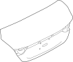 Image of Deck Lid image for your 2016 Nissan Maxima SEDAN SV  