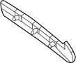 View Bumper Cover Support Rail (Left, Rear) Full-Sized Product Image