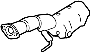 View Catalytic Converter (Front) Full-Sized Product Image 1 of 1