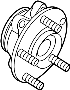 View Hub Axle. Hub Road Wheel.  (Front, Rear) Full-Sized Product Image 1 of 1