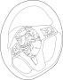 Image of Steering Wheel image for your 2025 Nissan Altima SEDAN S  