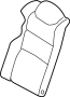 Image of GUARNICI±N RESPALDO TRA IZQ image for your 2017 Nissan Pathfinder   