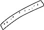 View Roof Side Rail Reinforcement (Left) Full-Sized Product Image