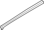Image of Door Window Belt Weatherstrip (Left, Front) image for your 2013 Nissan Titan Crew Cab SL  