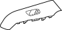 View 82960-6CA3A Full-Sized Product Image for your 2020 Nissan Altima SEDAN PLAT 2.5L CVT FWD 