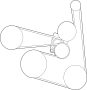 View Serpentine Belt Full-Sized Product Image