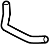 Image of Engine Coolant Overflow Hose image for your 2012 Nissan Juke   