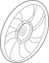 View Fan Cooling. Fan Motor.  Full-Sized Product Image