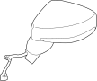 Image of Door Mirror (Right) image for your 2015 Nissan GT-R   