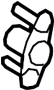 Image of HEMBRA COLA MILANO DCH image for your 2013 Nissan Leaf HATCHBACK SV/SL  