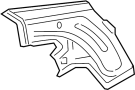 Image of Quarter Panel Reinforcement (Right, Rear) image for your 2019 Nissan GT-R COUPE GT-R PURE EDITION(DEC10-)  