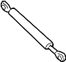 Image of Trunk Lid Lift Support image for your 2012 Nissan NV1500   