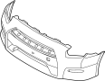 Image of Bumper Cover (Front) image for your 2025 Nissan Leaf   