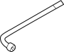 View Wrench WHEELNUT.  Full-Sized Product Image