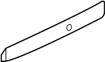 Image of Door Molding image for your 2015 Nissan NV200 TAXI   