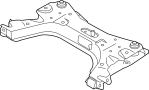 View Suspension Subframe Crossmember (Front) Full-Sized Product Image