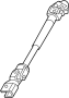 Image of Steering Shaft (Lower) image for your 2003 Nissan 350Z CONVERTIBLE BASE  