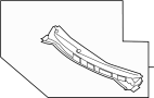 Image of Cowl Cover image for your 2017 Nissan Maxima   