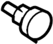 Image of Seat Armrest Bolt. Seat Armrest Bolt. image for your 2009 Nissan Frontier Crew Cab SE 4.0L V6 AT 4WD 