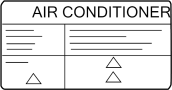 Image of A/C System Information Label image for your 2021 Nissan Maxima SEDAN PLATINUM  