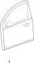 View Door Outer Panel (Right, Front) Full-Sized Product Image