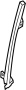 View Window Regulator Guide (Right, Front, Rear, Lower) Full-Sized Product Image