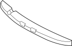 Image of Bumper Impact Absorber (Front) image for your 2019 Nissan Versa Note   
