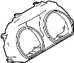Image of Instrument Cluster Bezel image for your 2012 Nissan 370Z COUPE TOURING 3.7L V6 AT 2WD 