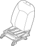 Image of CUADRO RESPALDO DELANTERO IZQ. The frame structure of a. image for your 2015 Nissan NVT (Taxi)   