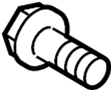 View Door Hinge Bolt Full-Sized Product Image 1 of 10