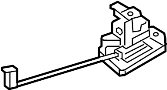 Image of Liftgate Latch image for your 2014 Nissan Maxima  3.5L V6 MT 