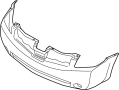 View Bumper Set. Fascia Kit Bumper. Grommet Screw.  (Front) Full-Sized Product Image
