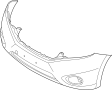 Image of Bumper Cover (Front) image for your 2014 Nissan Quest SL  