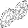 View Engine Cooling Fan Shroud Full-Sized Product Image 1 of 3