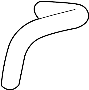 View Automatic Transmission Oil Cooler Hose Full-Sized Product Image 1 of 1