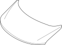 Image of Hood Panel image for your 2014 Nissan Armada LE 5.6L V8 FLEX AT 2WD 