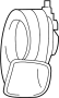 Image of Horn image for your 2001 Nissan Altima SEDAN GLE  