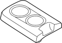 Image of Console Cup Holder. Cup holder used in the. image for your 2024 Nissan Titan Crew Cab BASE  
