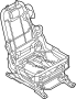 Image of CUADRO Y AJUSTADOR COJ«N ASIEN TRA image for your 2014 Nissan Quest SV  