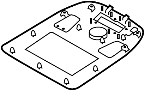 Image of Overhead Console image for your 2012 Nissan Titan King Cab PRO/4X  