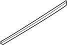 Image of Door Window Belt Weatherstrip (Left, Front) image for your 2005 Nissan Titan   