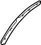 View Door Seal (Left, Rear) Full-Sized Product Image 1 of 2