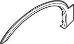 View Fender Flare (Left, Front) Full-Sized Product Image