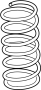 Image of Coil Spring (Front) image for your 1996 INFINITI