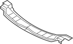 Image of Bumper Cover Support Rail (Front, Upper) image for your INFINITI QX80  