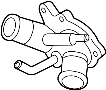 View Engine Coolant Thermostat Housing Full-Sized Product Image