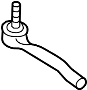 Image of Socket Kit Side. Socket Tie Rod Outer. (Left) image for your 2007 INFINITI QX56  LE 