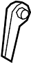 Image of Seat Back Recliner Adjustment Handle (Right) image for your 2019 Nissan Maxima   