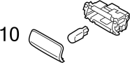 View Bulb (12V5W). Bulb Door Step Lamp. Bulb Footwell Lamp.  (Front) Full-Sized Product Image